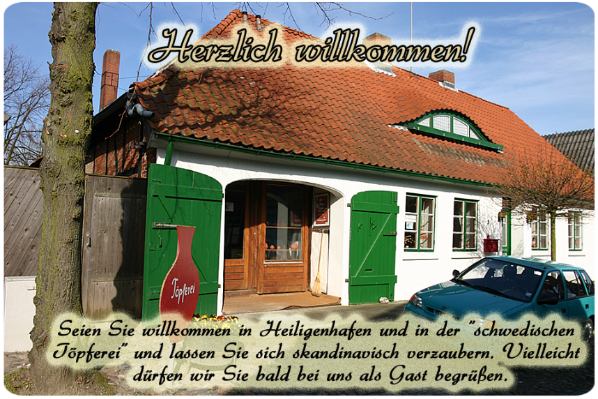 Ferienwohnungen an der Ostsee in der Schwedischen Töpferei Lilo Jansson in Heiligenhafen